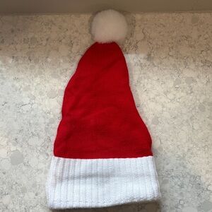 Mighty Fine Red and White Kids Holiday Hat
